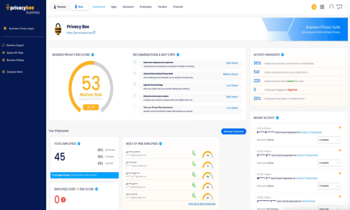 Privacybee Screenshot 1