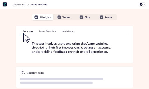 Userbrain Screenshot 2