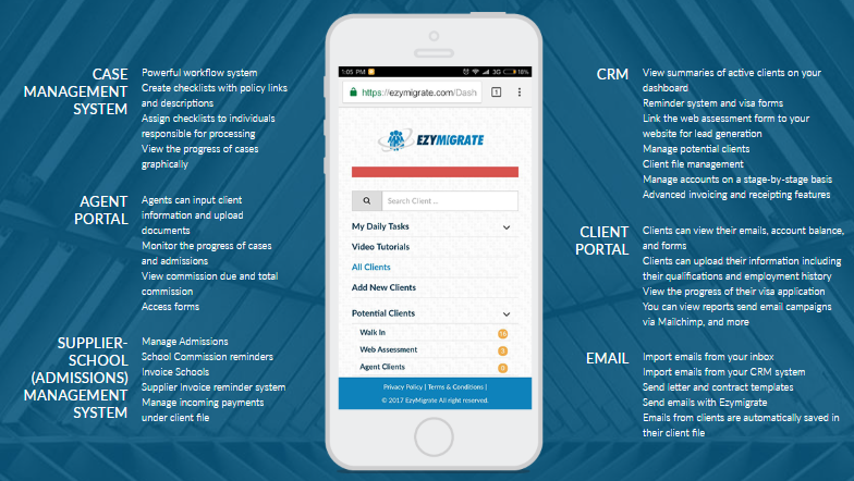 Ezymigrate Screenshot 2