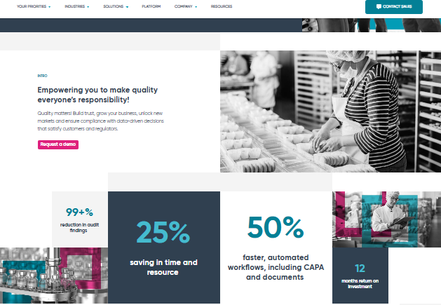 Ideagen Quality Management Screenshot 2