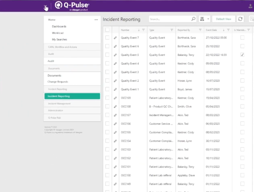 Ideagen Quality Management Screenshot 9