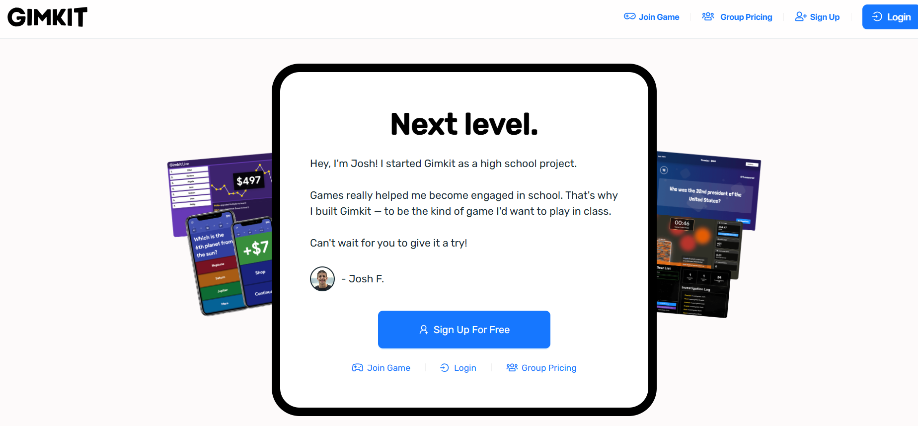Gimkit Screenshot 1