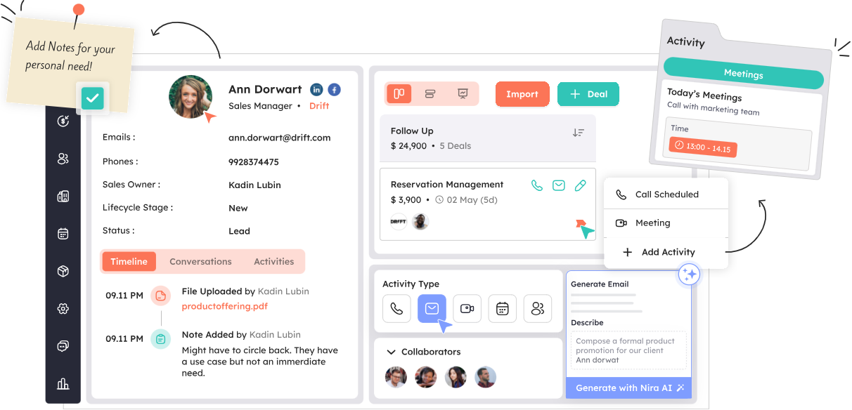 Twozo CRM Screenshot 2