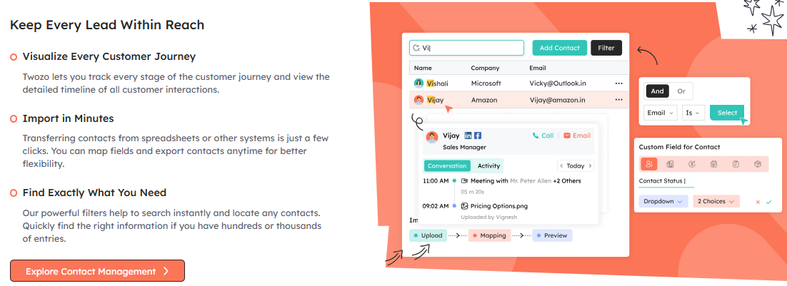 Twozo CRM Screenshot 5