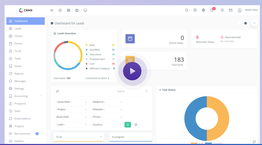 CRM9 Screenshot 2