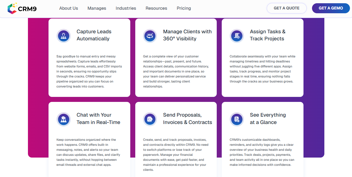 CRM9 Screenshot 6