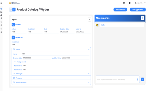 MaxBill AI Billing & Product Catalog Screenshot 1