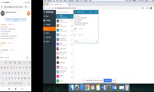 Videocx.io Screenshot 1