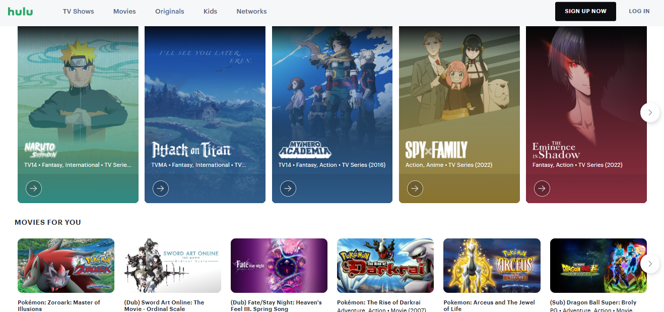 hulu anime Screenshot 1