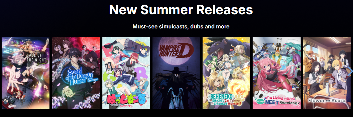 HIDIVE Screenshot 2