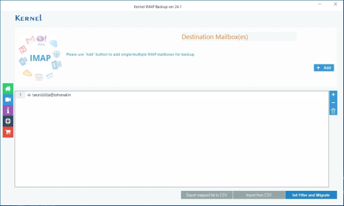 Kernel Gmail Backup Screenshot 4
