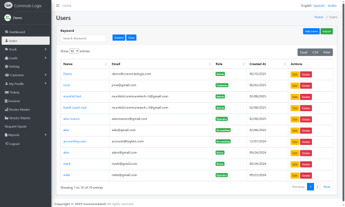 CommuteLogix Screenshot 2