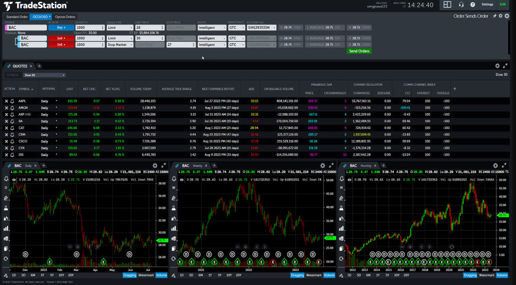 TradeStation Screenshot 5