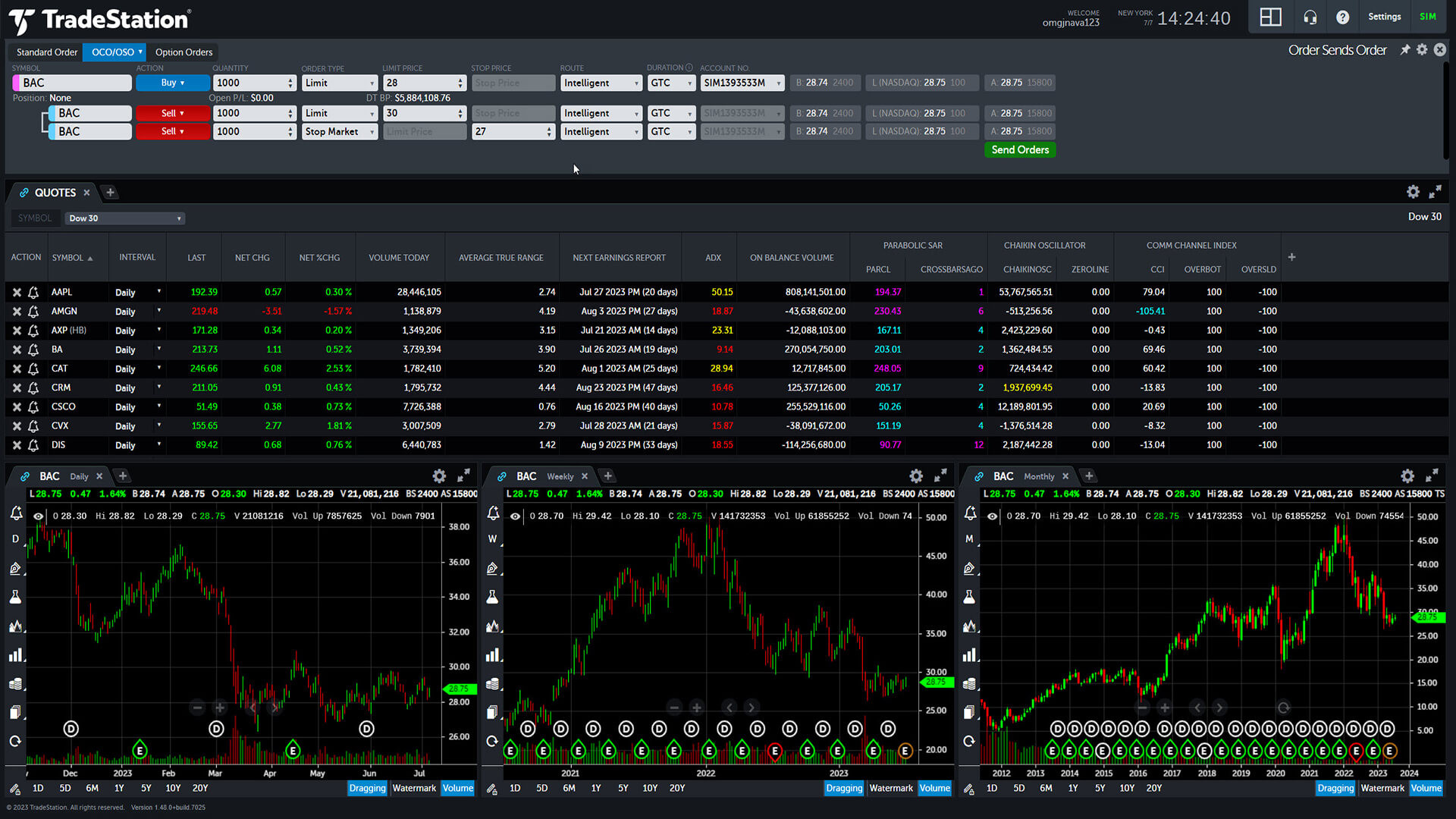 TradeStation Screenshot 8