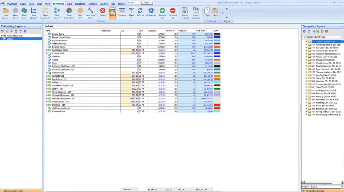 PlanSwift Screenshot 4