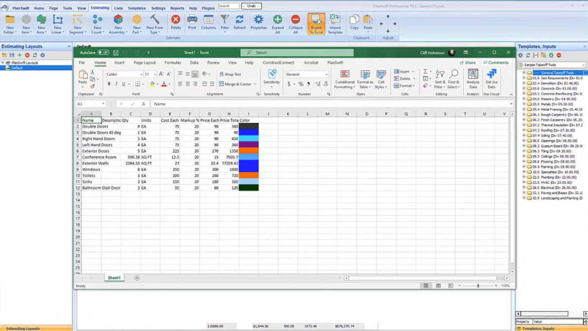 PlanSwift Screenshot 5