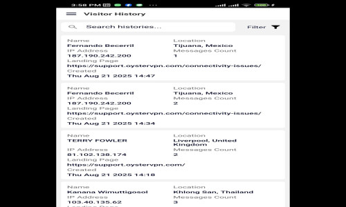 Voochat Screenshot 1