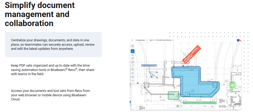BLUEBEAM Screenshot 1