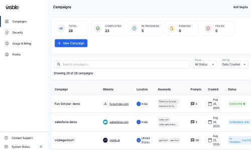 Visble Screenshot 1