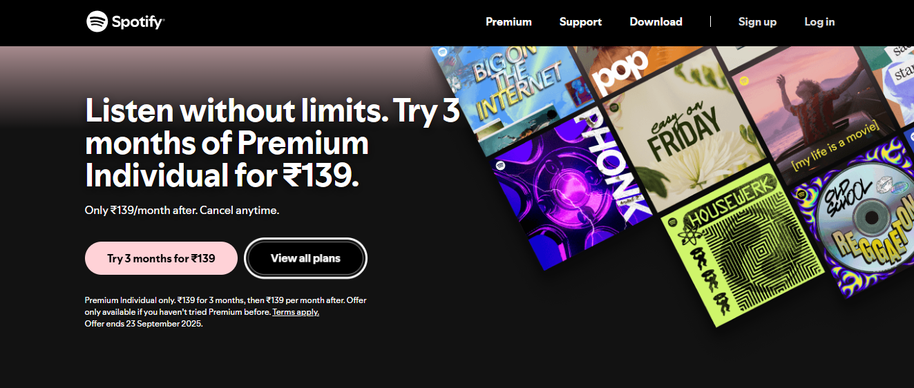 Spotify Screenshot 1