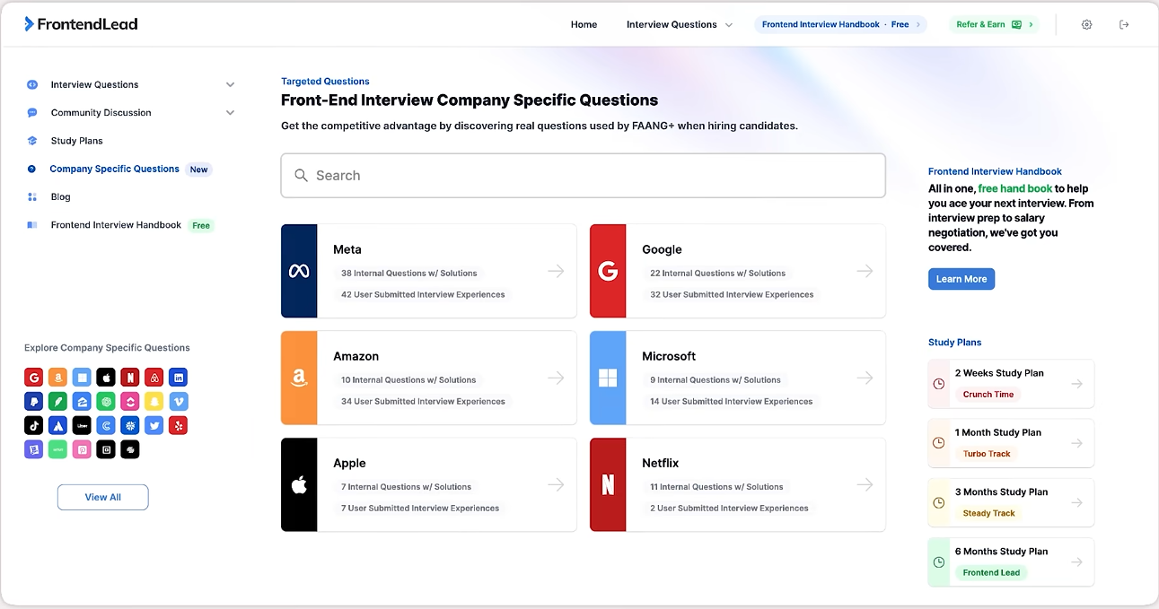 FrontendLead Screenshot 2