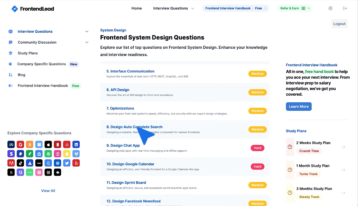 FrontendLead Screenshot 3