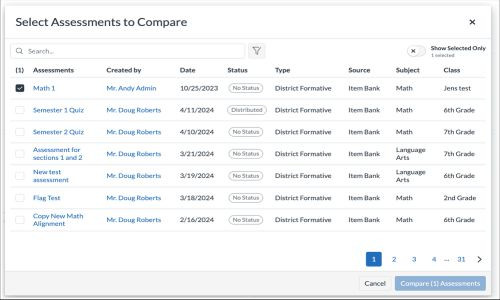 MasteryConnect Screenshot 1