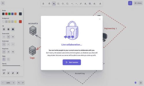 Excalidraw Screenshot 1