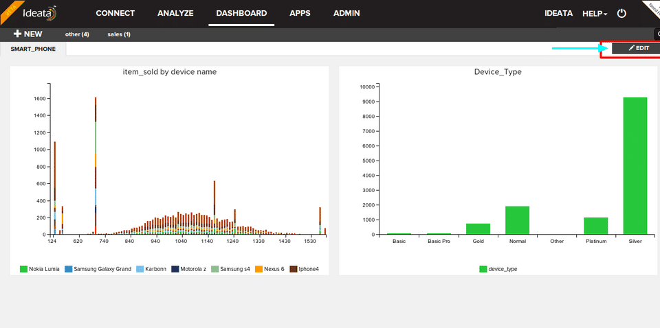 Ideata Analytics Screenshot 3