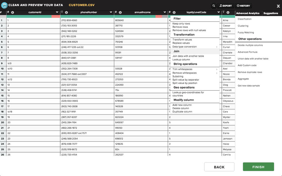 Ideata Analytics Screenshot 7