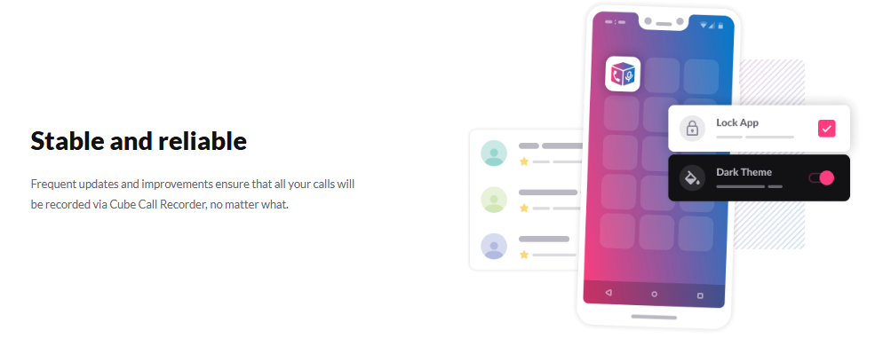 CUBE CALL RECORDER Screenshot 4