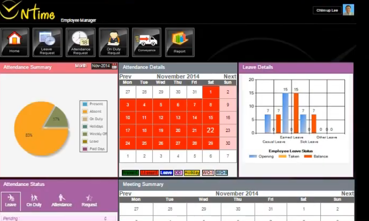 Ontime Employee Manager Screenshot 3