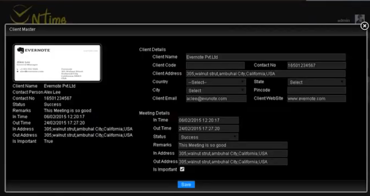 Ontime Employee Manager Screenshot 4