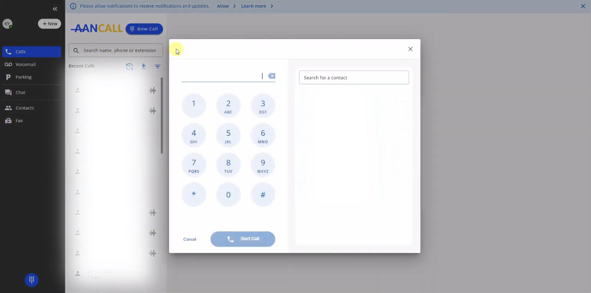 Aancall Screenshot 3