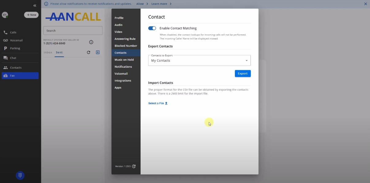 Aancall Screenshot 5