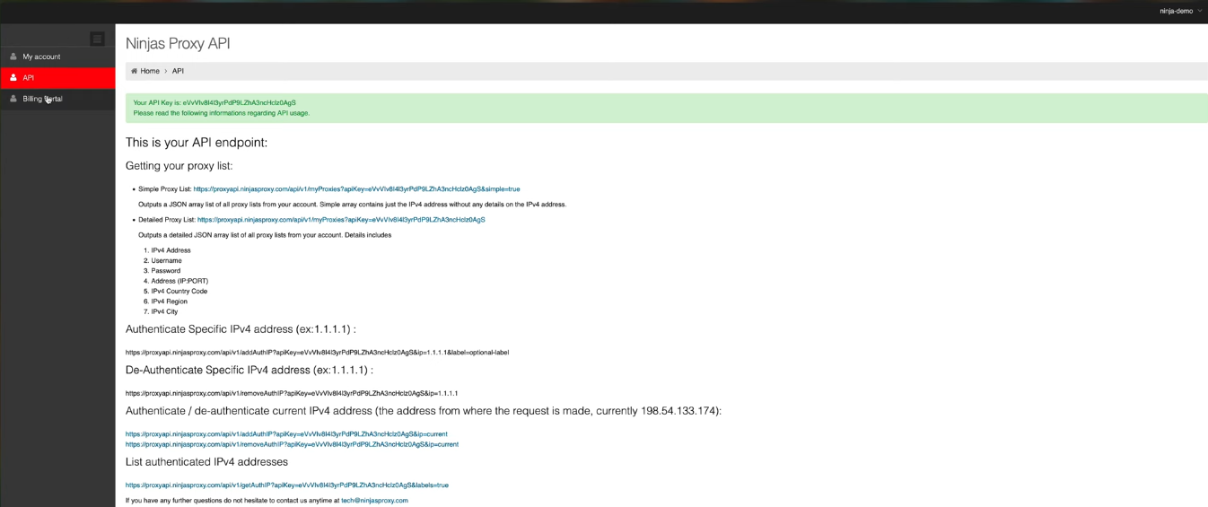 NinjaProxy Screenshot 4