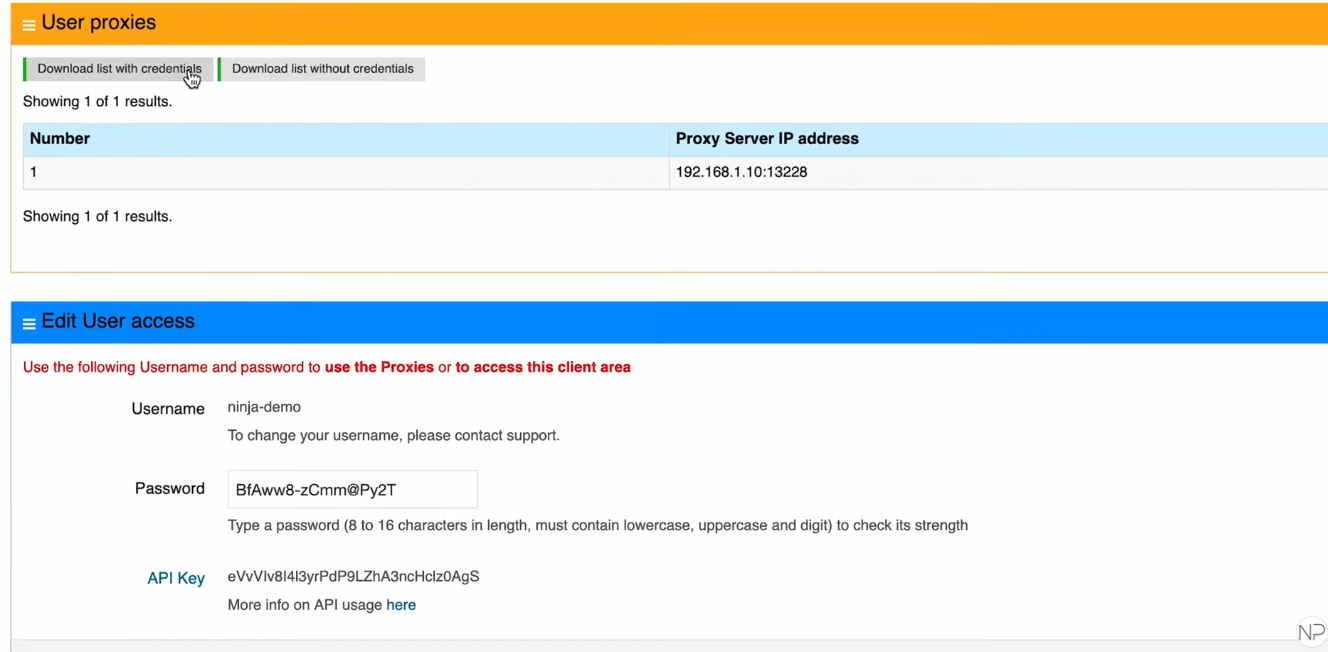 NinjaProxy Screenshot 6