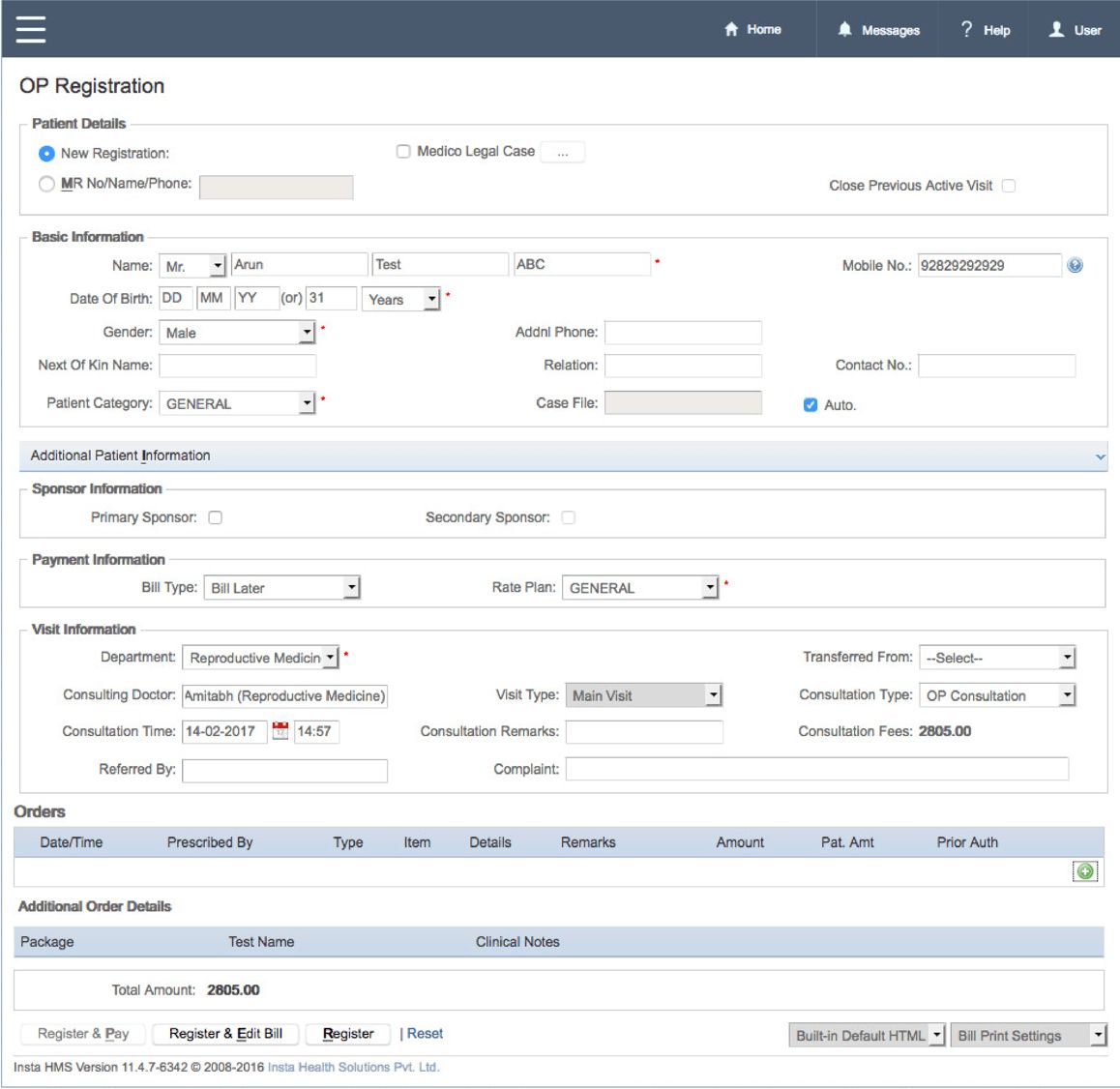 Insta - Clinic Management Software Screenshot 6