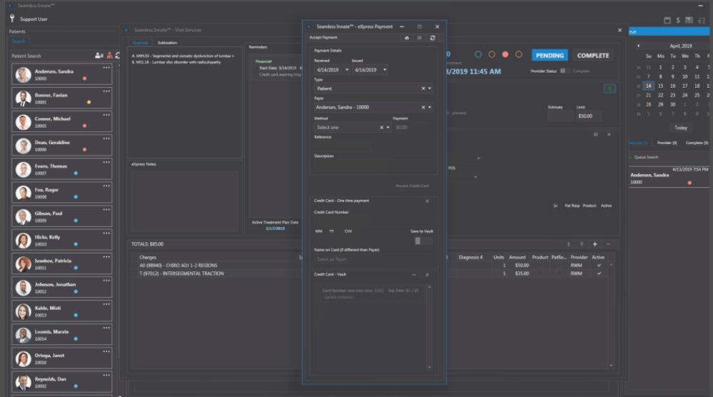Innate EHR Screenshot 3