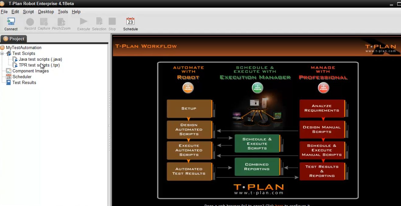 T-Plan Automation Screenshot 4