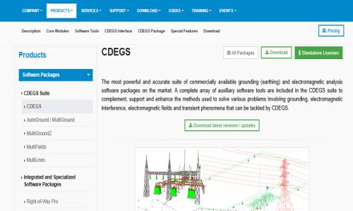 CDEGS Screenshot 1