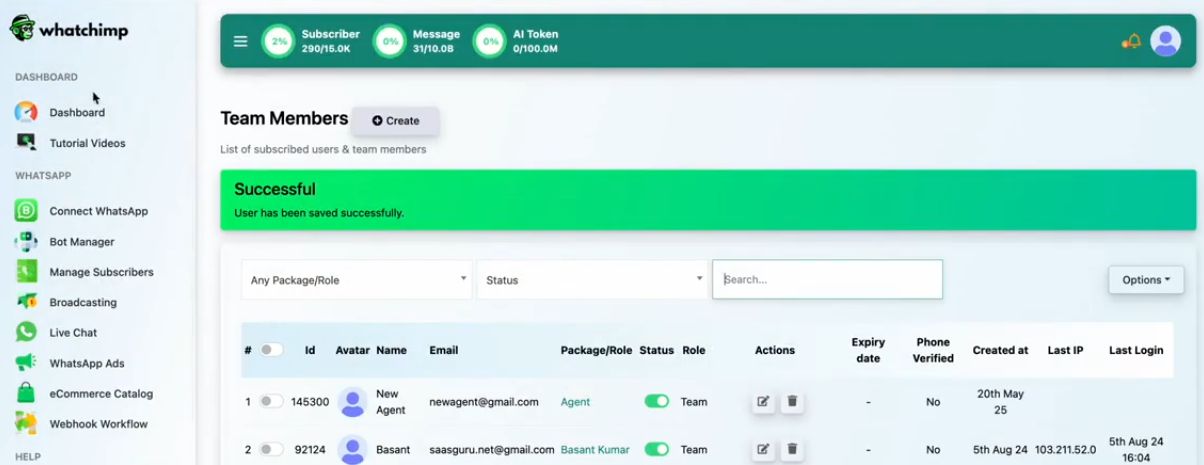 WhatChimp Screenshot 9