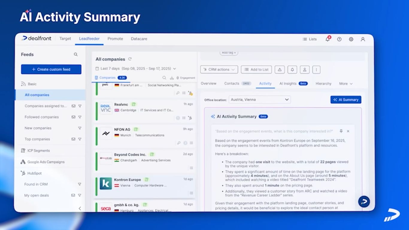 dealfront Screenshot 7