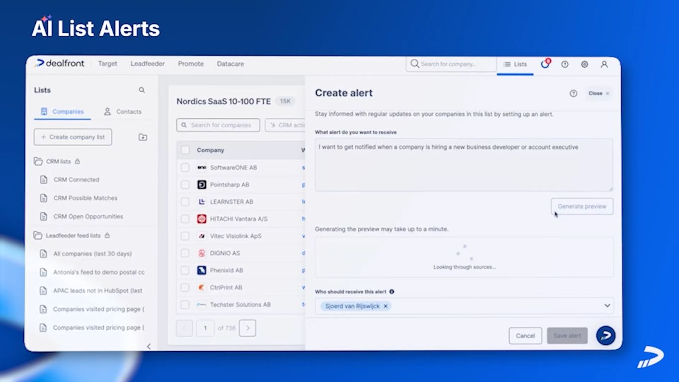 dealfront Screenshot 9
