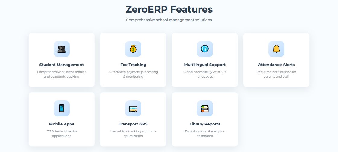 ZeroERP Screenshot 2