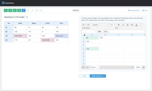 Examarius Screenshot 1