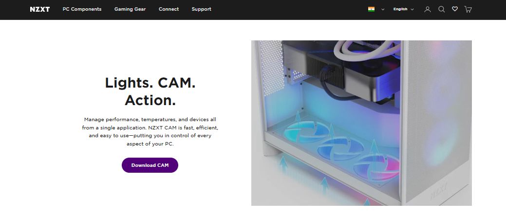 NZXT CAM Screenshot 1