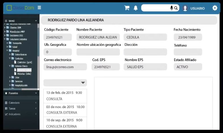 OasisCom ERP Accounting Software Screenshot 2