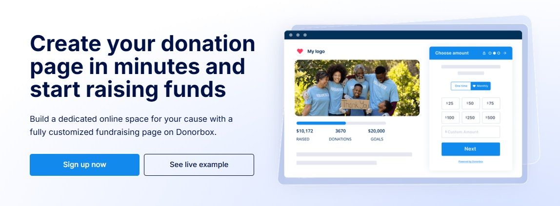 Donorbox Screenshot 1