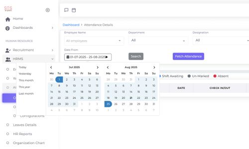 SA HR Suite Screenshot 2